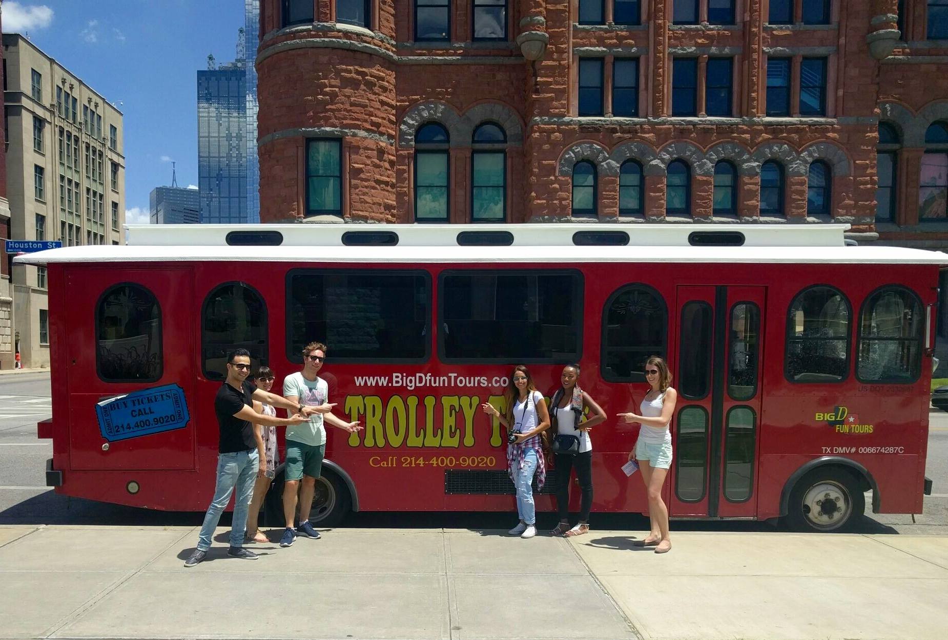 downtown dallas trolley tour